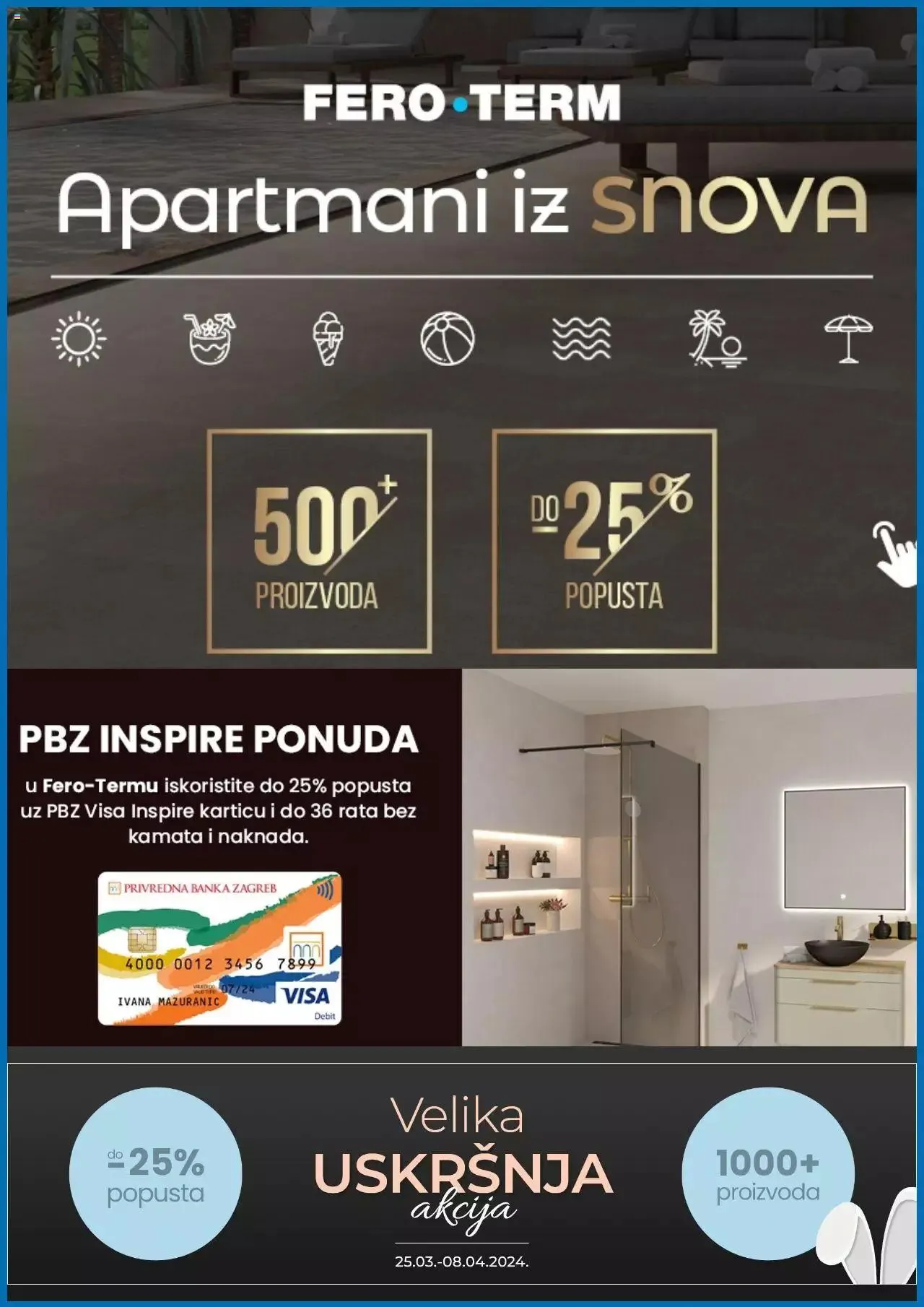 Katalog Katalog Fero-term od 25. ožujka do 8. travnja 2024. - Pregled Stranica 