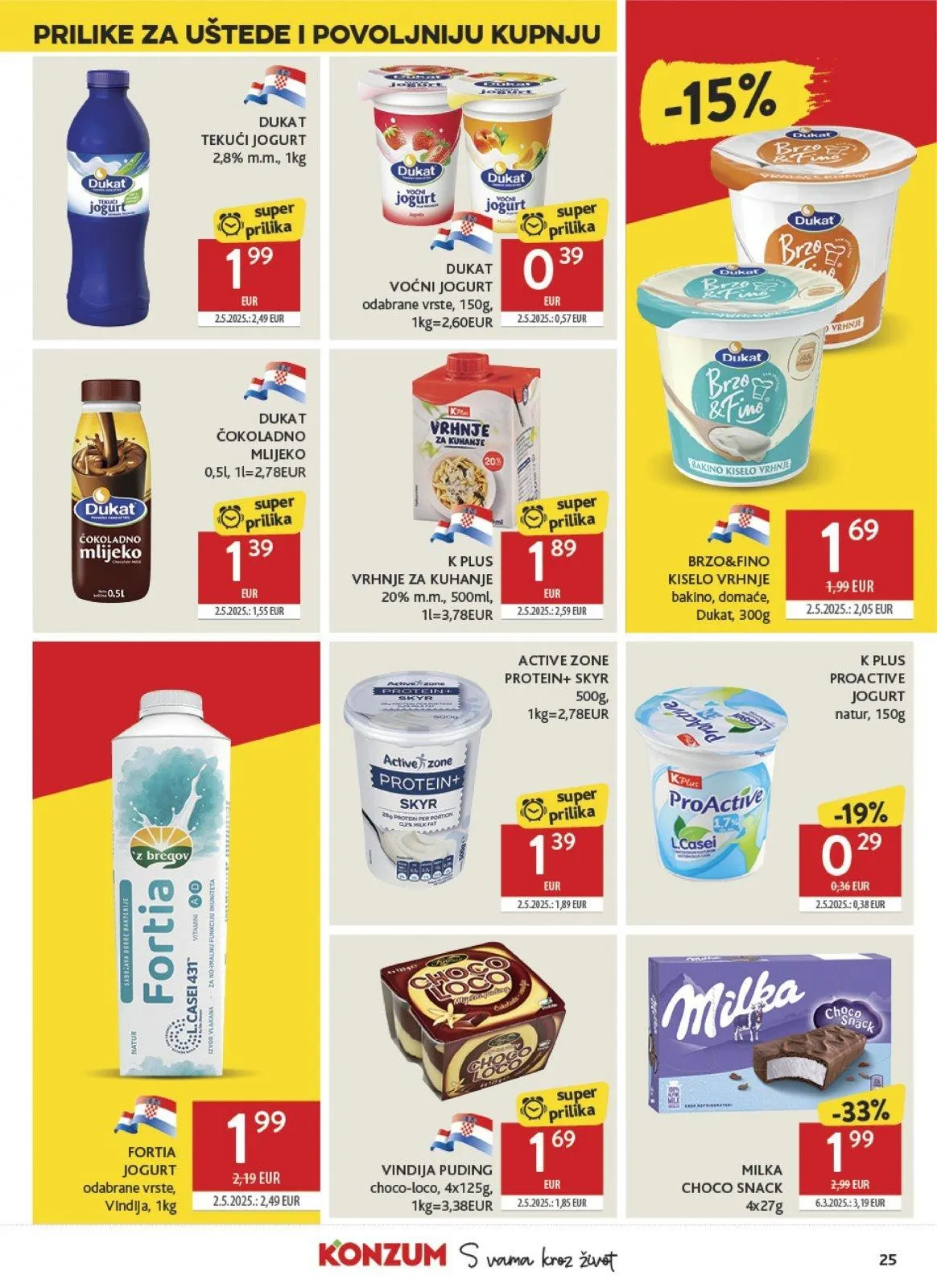 Katalog Konzum katalog do 24.03.2026 od 19. ožujka do 24. ožujka 2026. - Pregled Stranica 25
