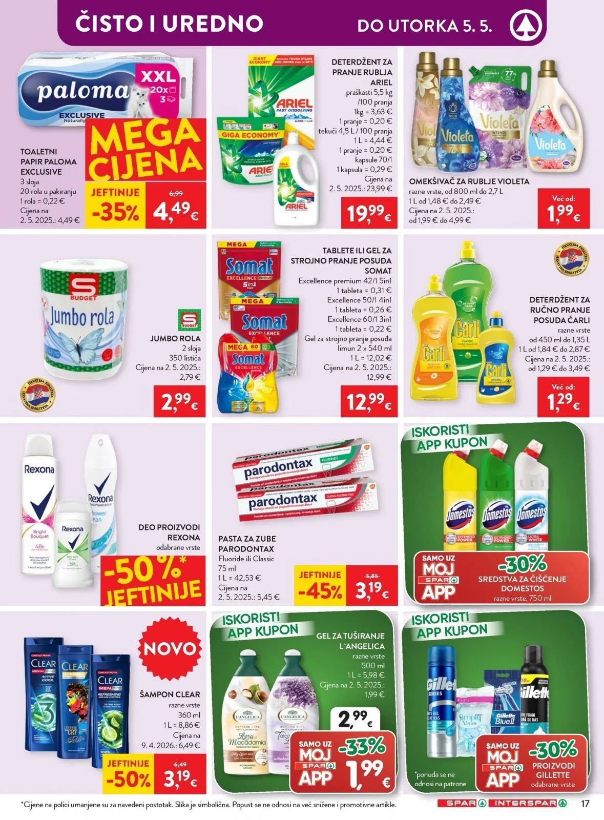Katalog Spar katalog do 05.05.2026 od 29. travnja do 5. svibnja 2026. - Pregled Stranica 20