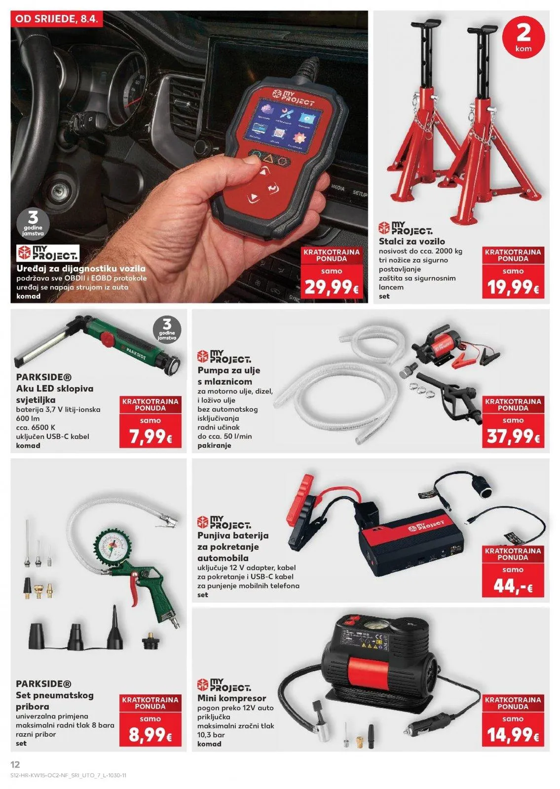 Katalog Kaufland katalog do 14.04.2026 od 8. travnja do 14. travnja 2026. - Pregled Stranica 12