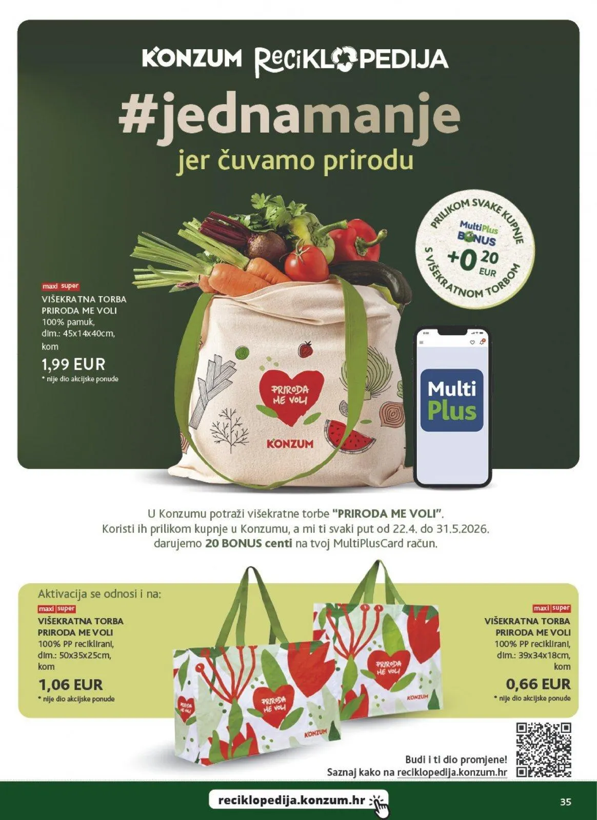Katalog Konzum katalog do 05.05.2026 od 29. travnja do 5. svibnja 2026. - Pregled Stranica 35