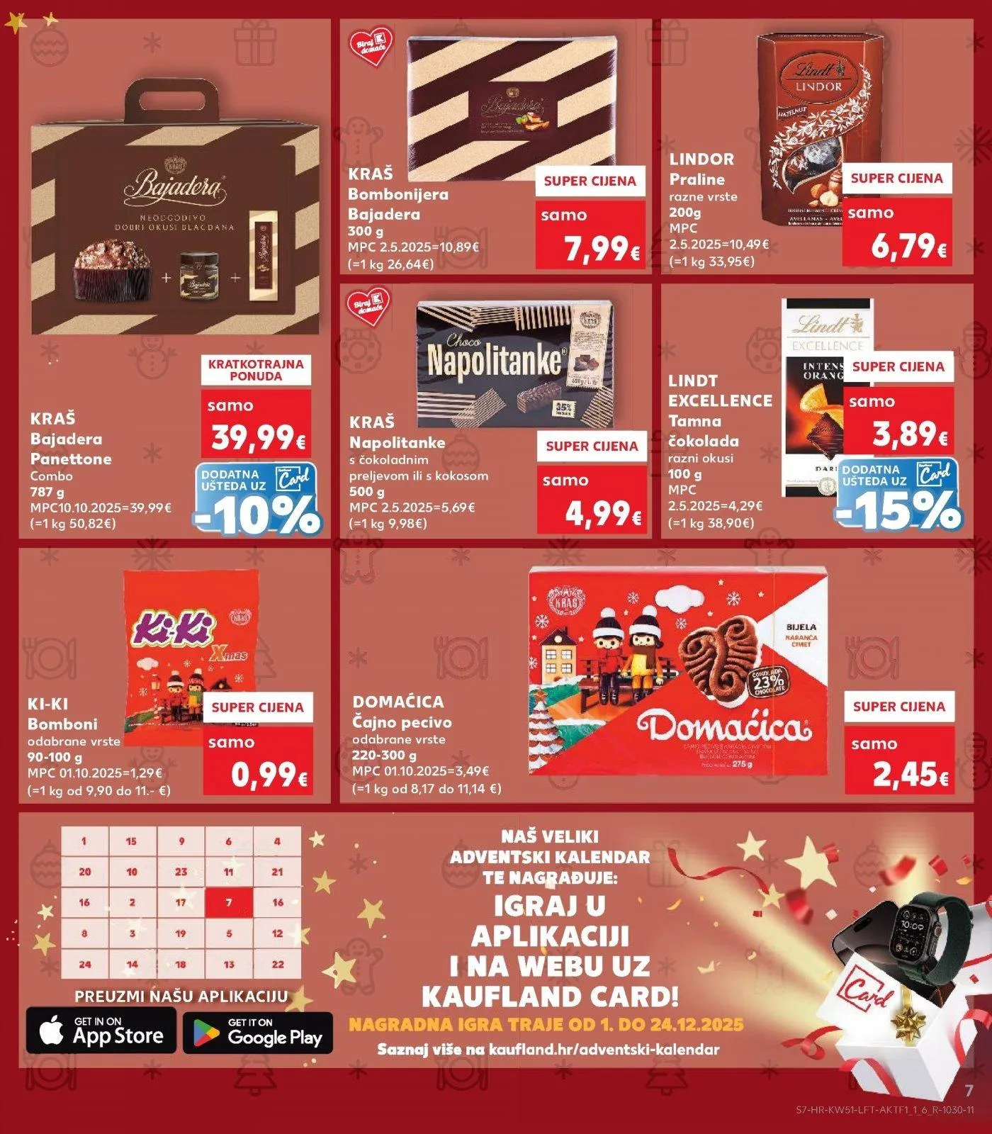 Katalog Kaufland katalog do 26.12.2025 od 17. prosinca do 26. prosinca 2025. - Pregled Stranica 7