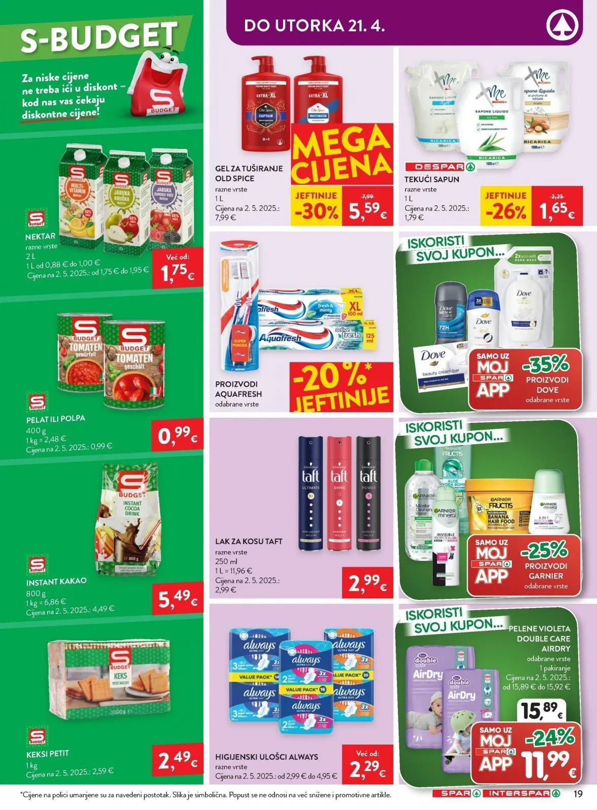 Katalog Spar katalog do 21.04.2026 od 16. travnja do 21. travnja 2026. - Pregled Stranica 23
