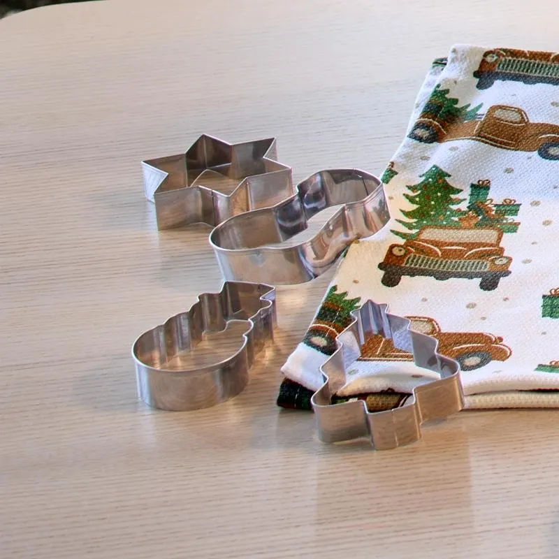 Plätzchenausstecher-Set, 4-teilig