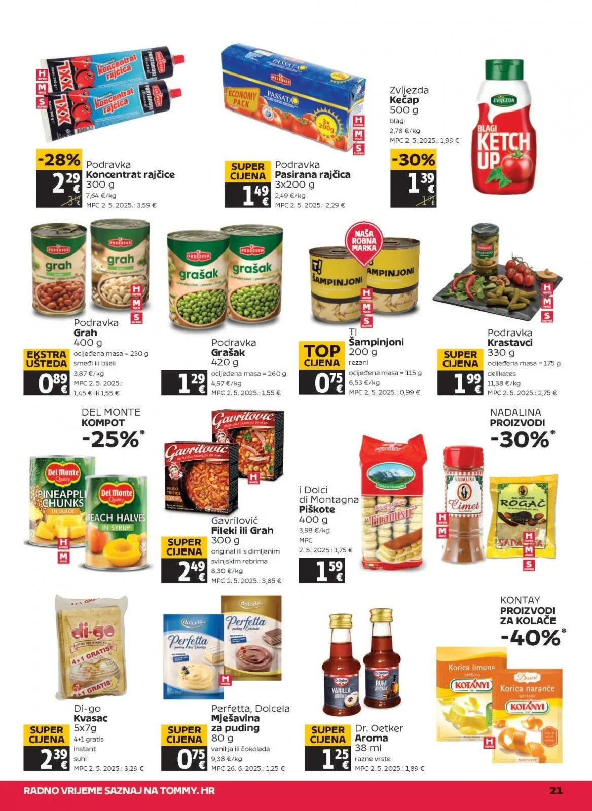 Katalog Tommy katalog do 08.04.2026 od 2. travnja do 8. travnja 2026. - Pregled Stranica 21