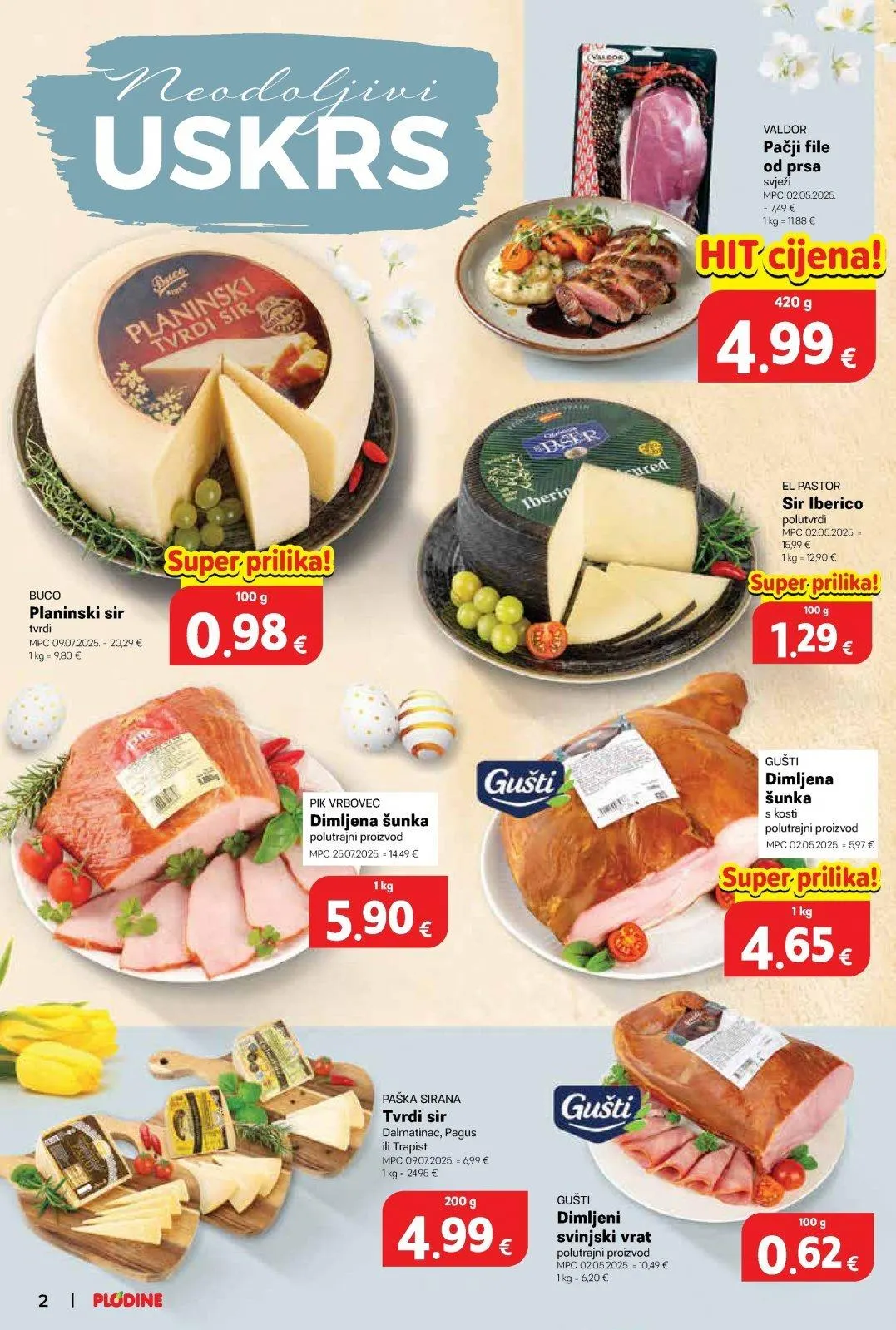 Katalog Plodine katalog do 31.03.2026 od 26. ožujka do 31. ožujka 2026. - Pregled Stranica 2