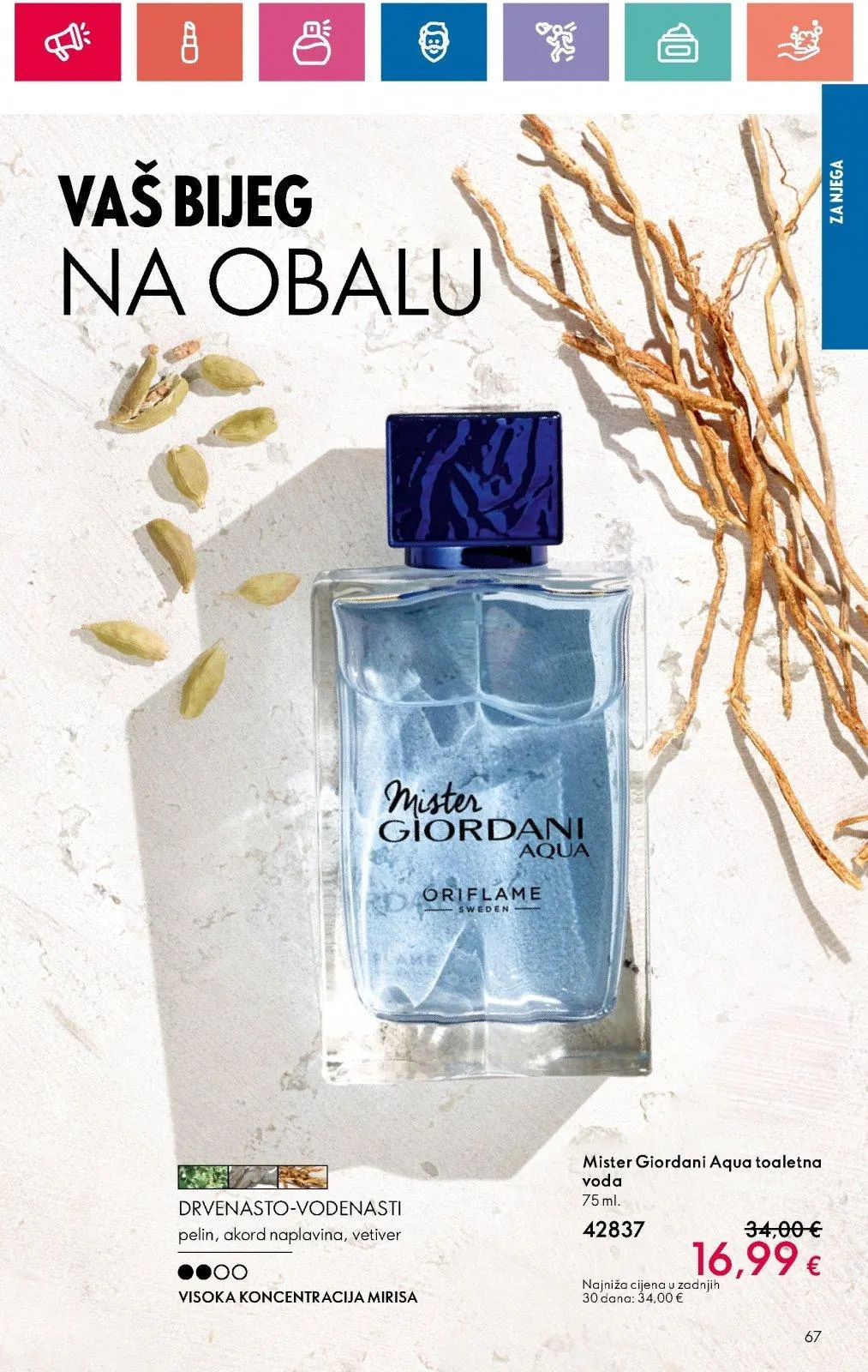 Katalog Oriflame katalog do 11.09.2024 od 29. kolovoza do 11. rujna 2024. - Pregled Stranica 67