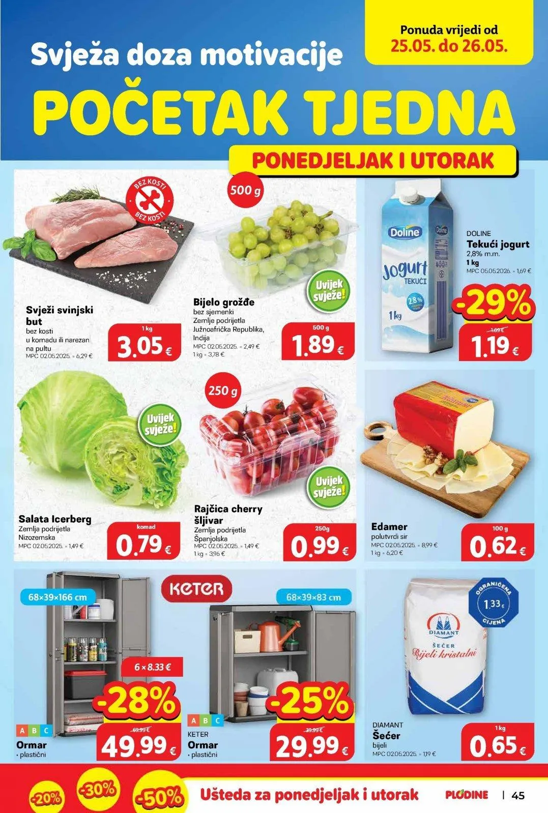 Katalog Plodine katalog do 26.05.2026 od 20. svibnja do 26. svibnja 2026. - Pregled Stranica 47