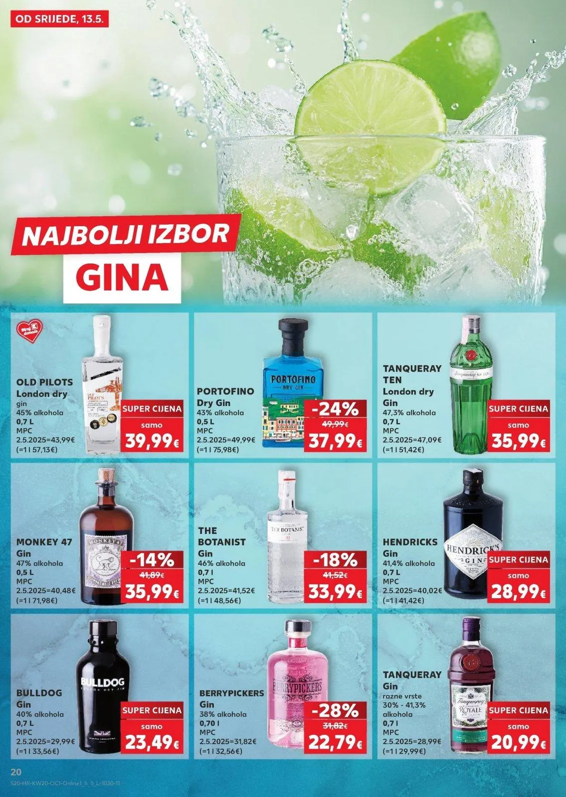 Katalog Kaufland katalog do 19.05.2026 od 13. svibnja do 19. svibnja 2026. - Pregled Stranica 20