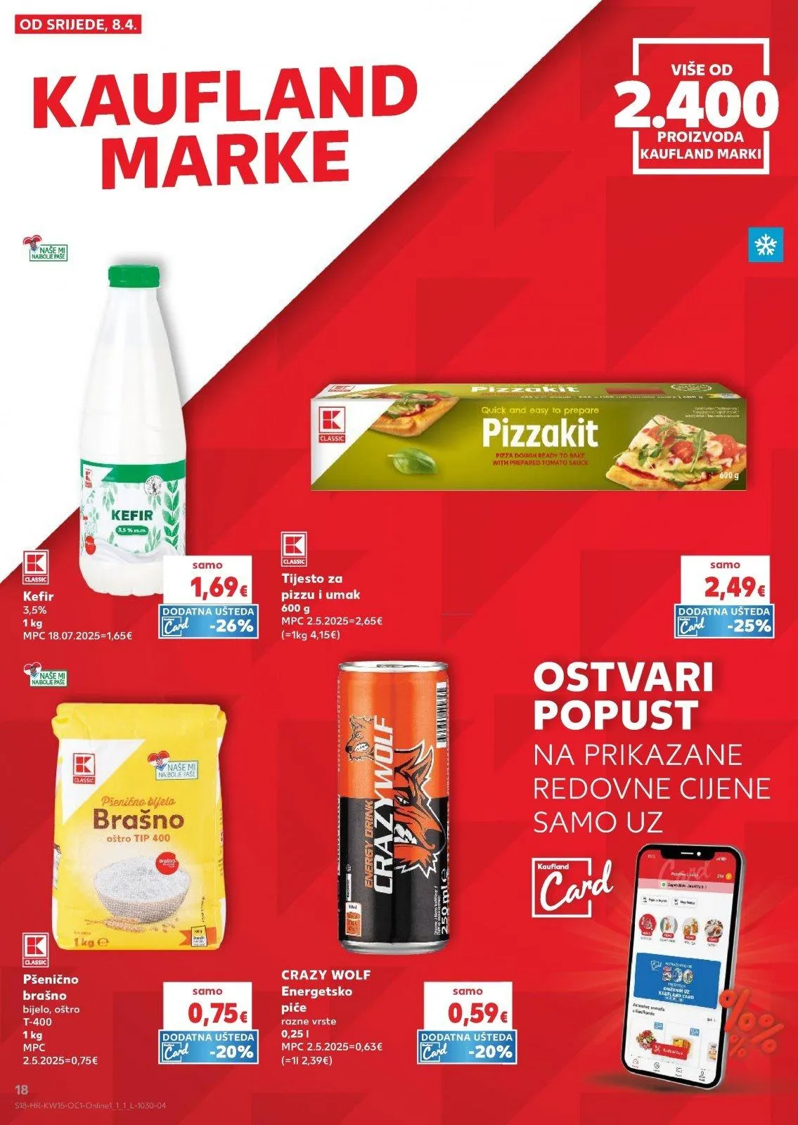 Katalog Kaufland katalog do 14.04.2026 od 8. travnja do 14. travnja 2026. - Pregled Stranica 18