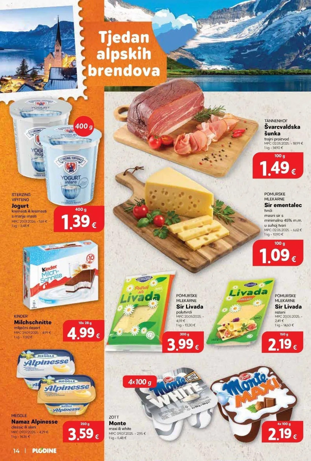 Katalog Plodine katalog do 19.05.2026 od 13. svibnja do 19. svibnja 2026. - Pregled Stranica 14