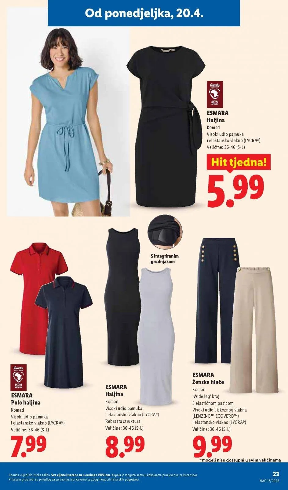 Katalog Lidl katalog do 26.04.2026 od 16. travnja do 26. travnja 2026. - Pregled Stranica 23