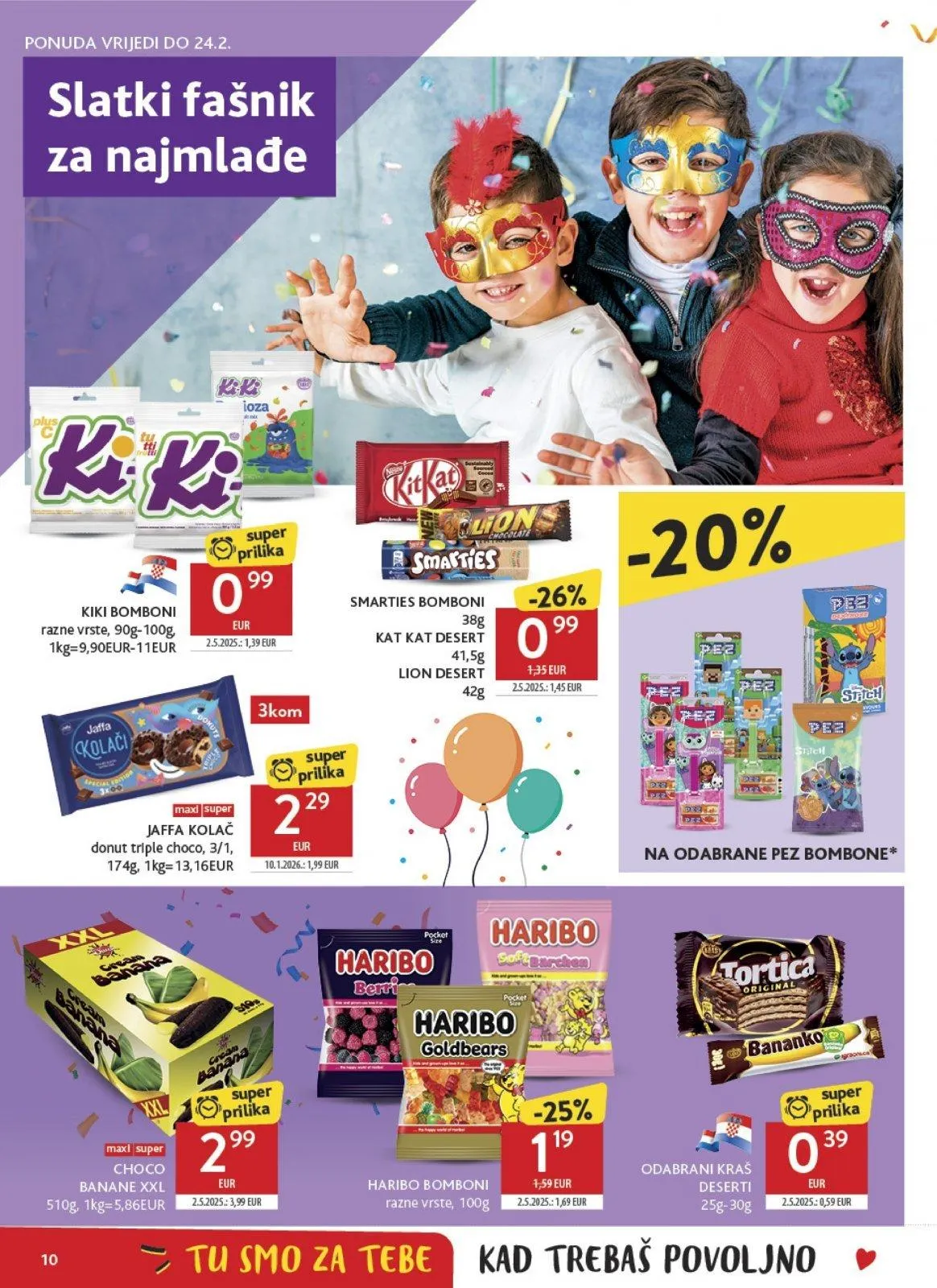 Katalog Konzum katalog do 17.02.2026 od 12. veljače do 17. veljače 2026. - Pregled Stranica 10
