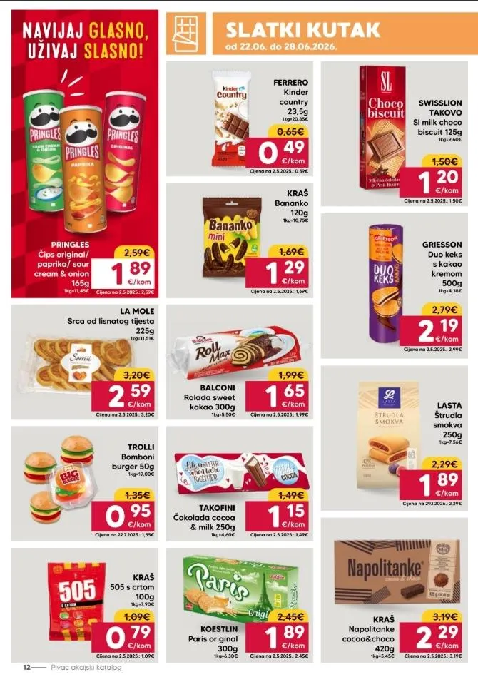 Katalog Pivac katalog do 28.06.2026 od 22. lipnja do 28. lipnja 2026. - Pregled Stranica 12