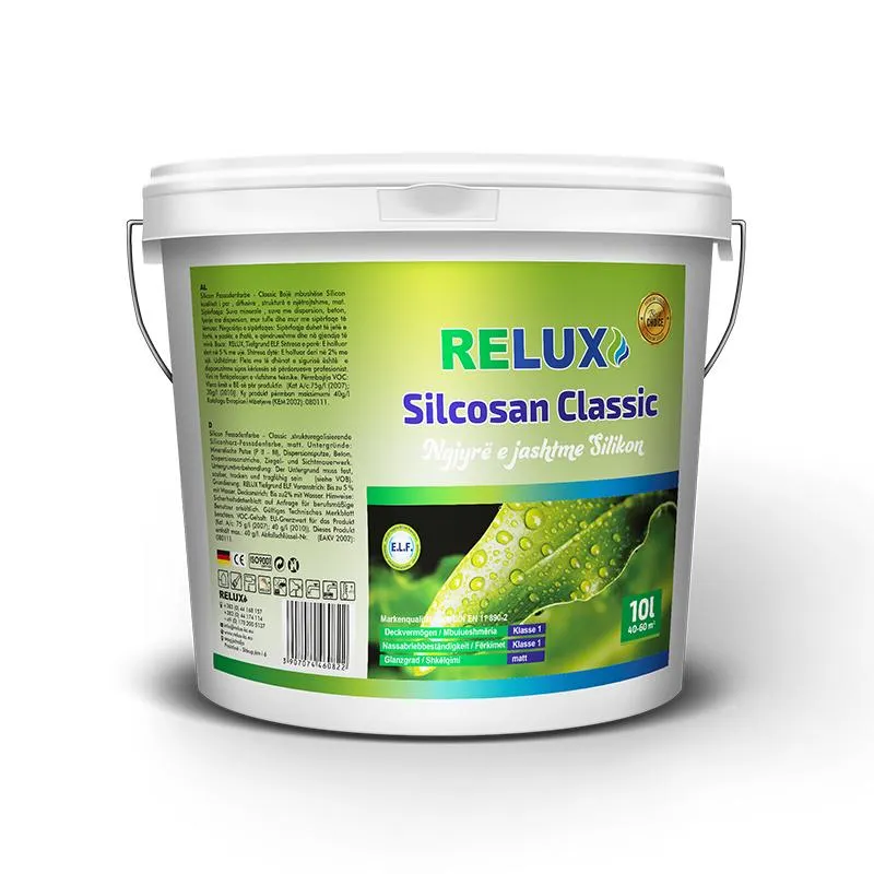 Silcosan Classic boja za fasadu periva 10 L