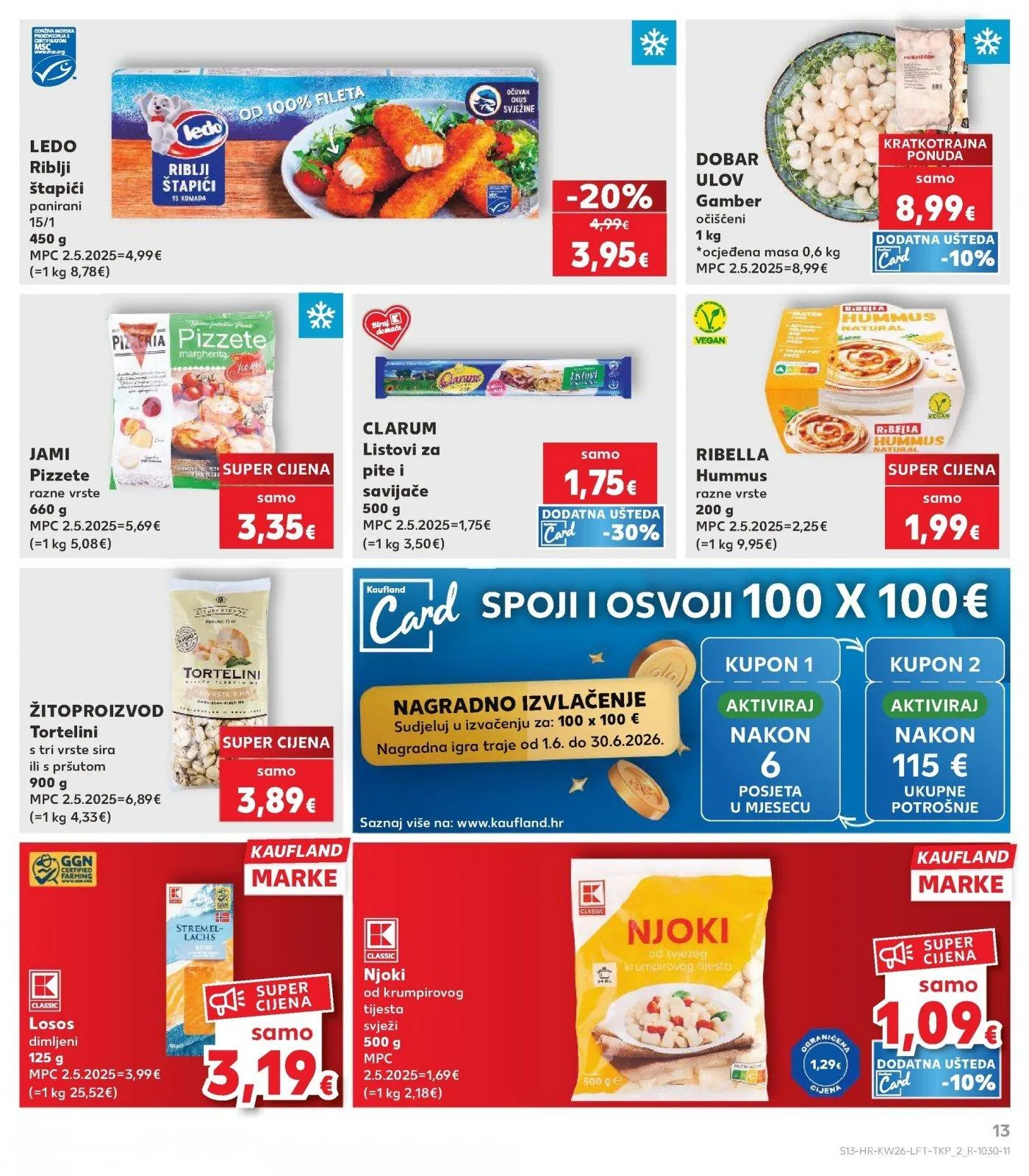 Katalog Kaufland katalog do 30.06.2026 od 25. lipnja do 30. lipnja 2026. - Pregled Stranica 13