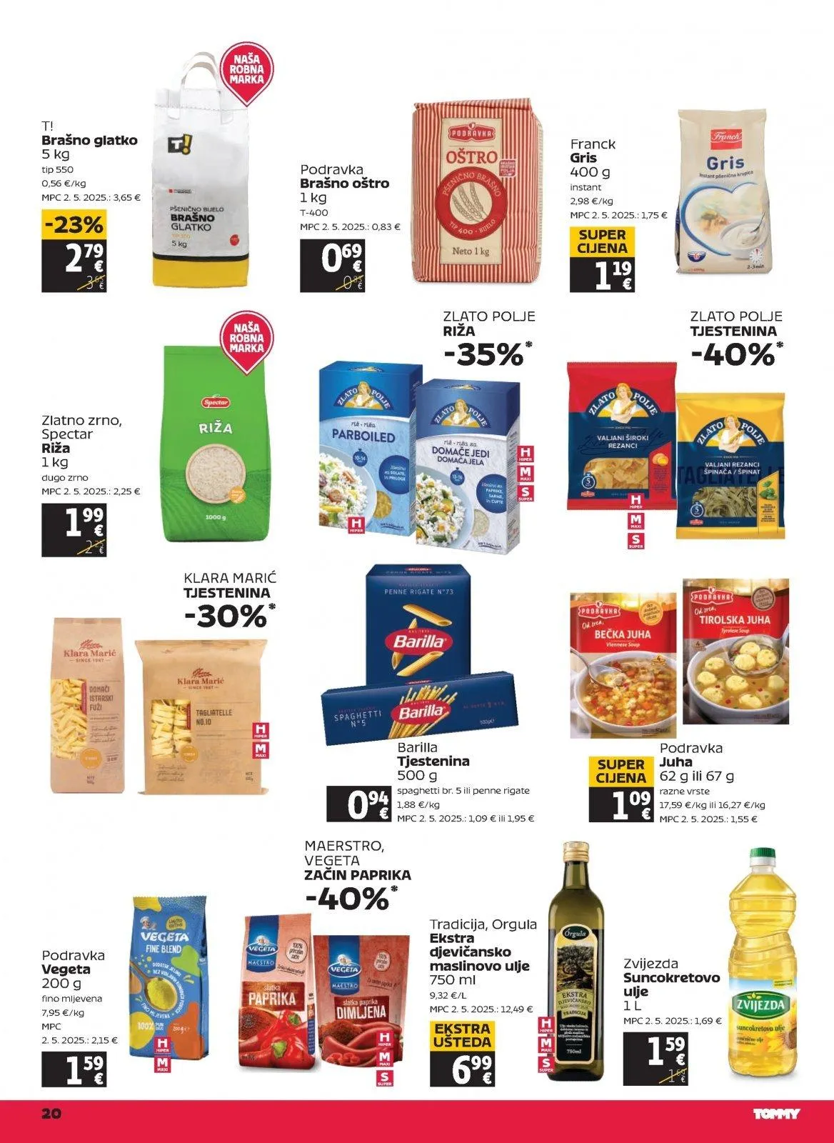 Katalog Tommy katalog do 08.04.2026 od 2. travnja do 8. travnja 2026. - Pregled Stranica 20