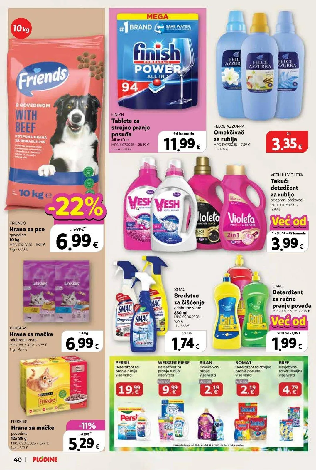 Katalog Plodine katalog do 14.04.2026 od 8. travnja do 14. travnja 2026. - Pregled Stranica 40