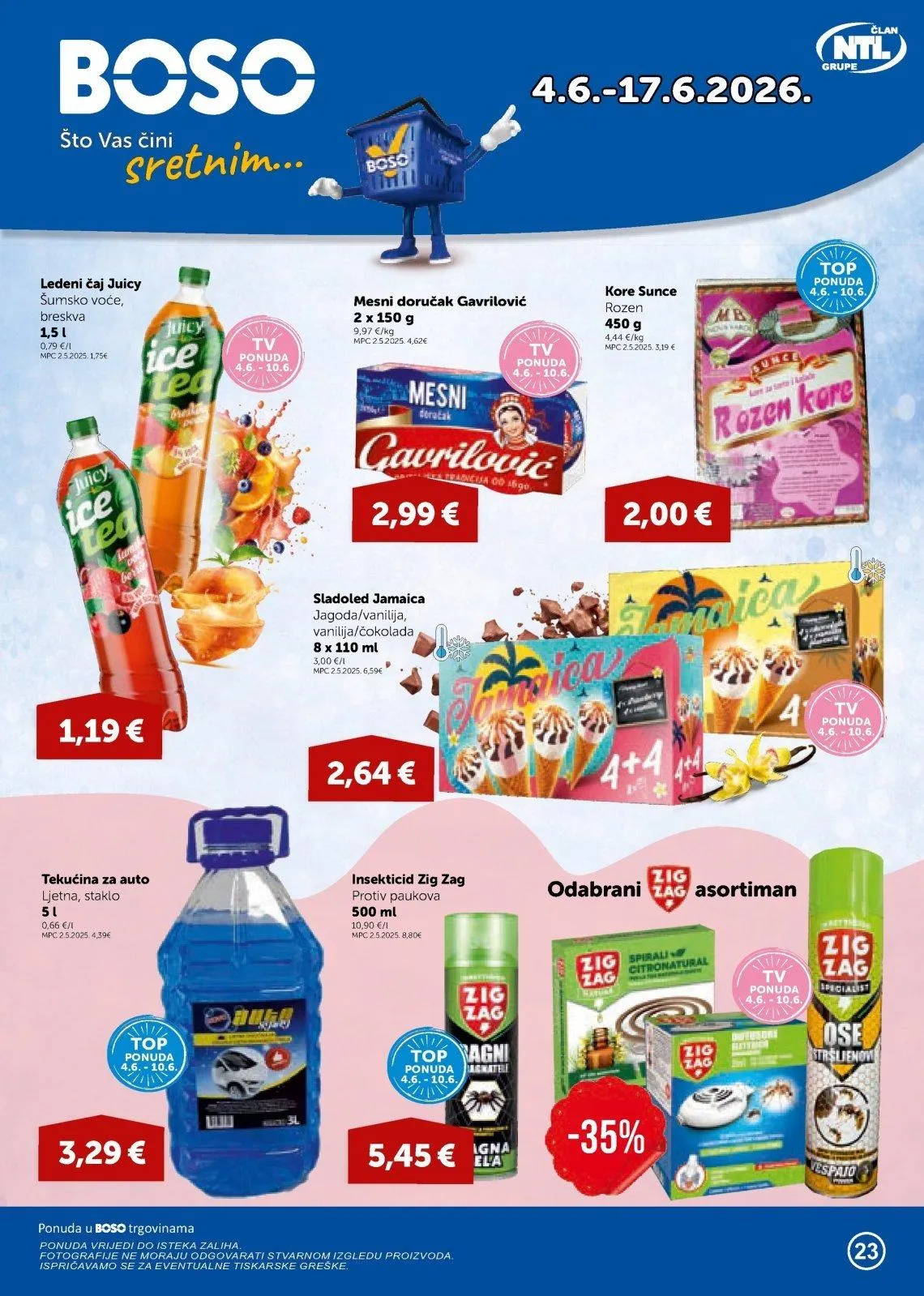 Katalog Boso katalog do 17.06.2026 od 9. lipnja do 17. lipnja 2026. - Pregled Stranica 1