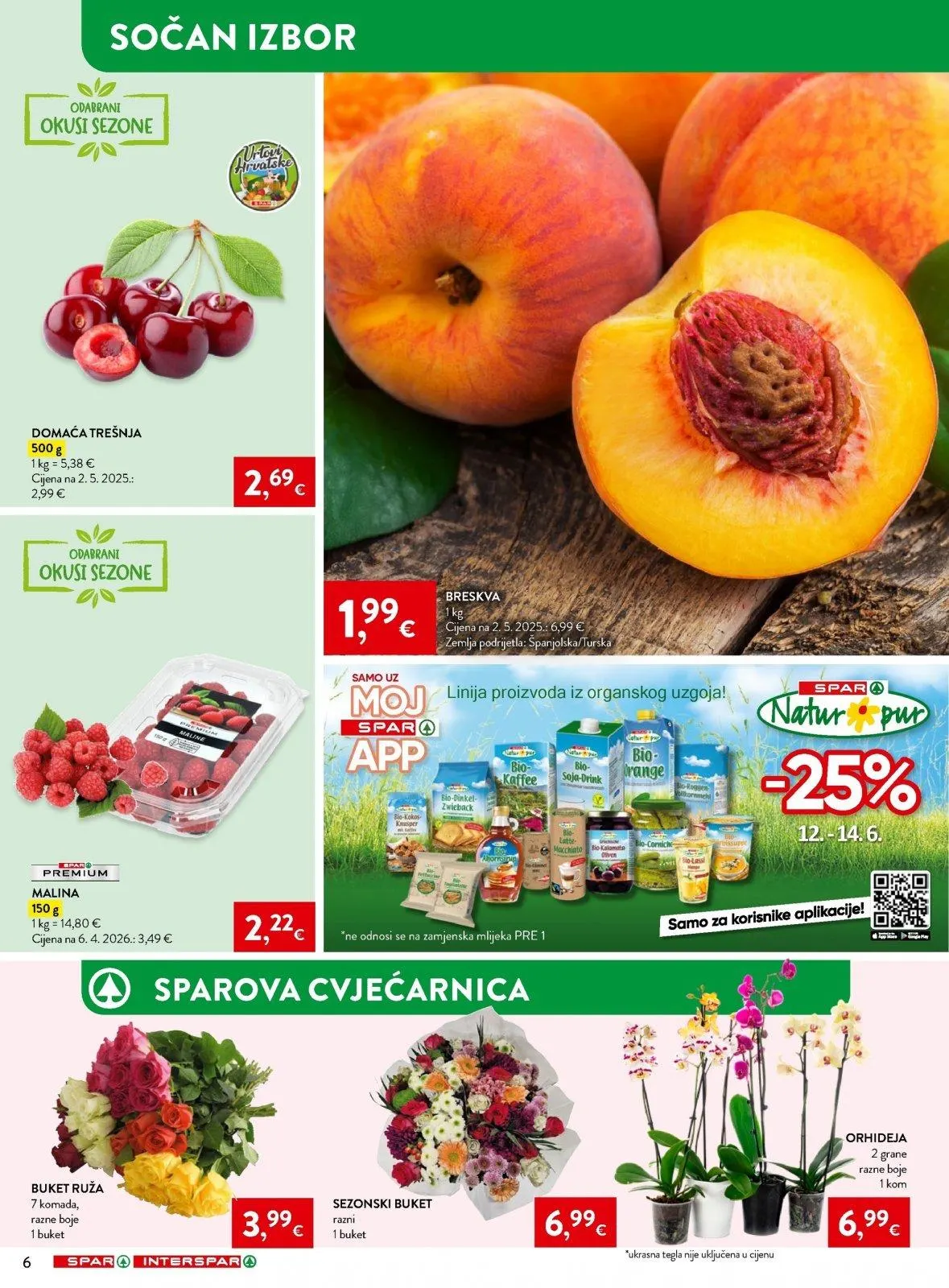 Katalog Interspar katalog do 16.06.2026 od 10. lipnja do 16. lipnja 2026. - Pregled Stranica 6