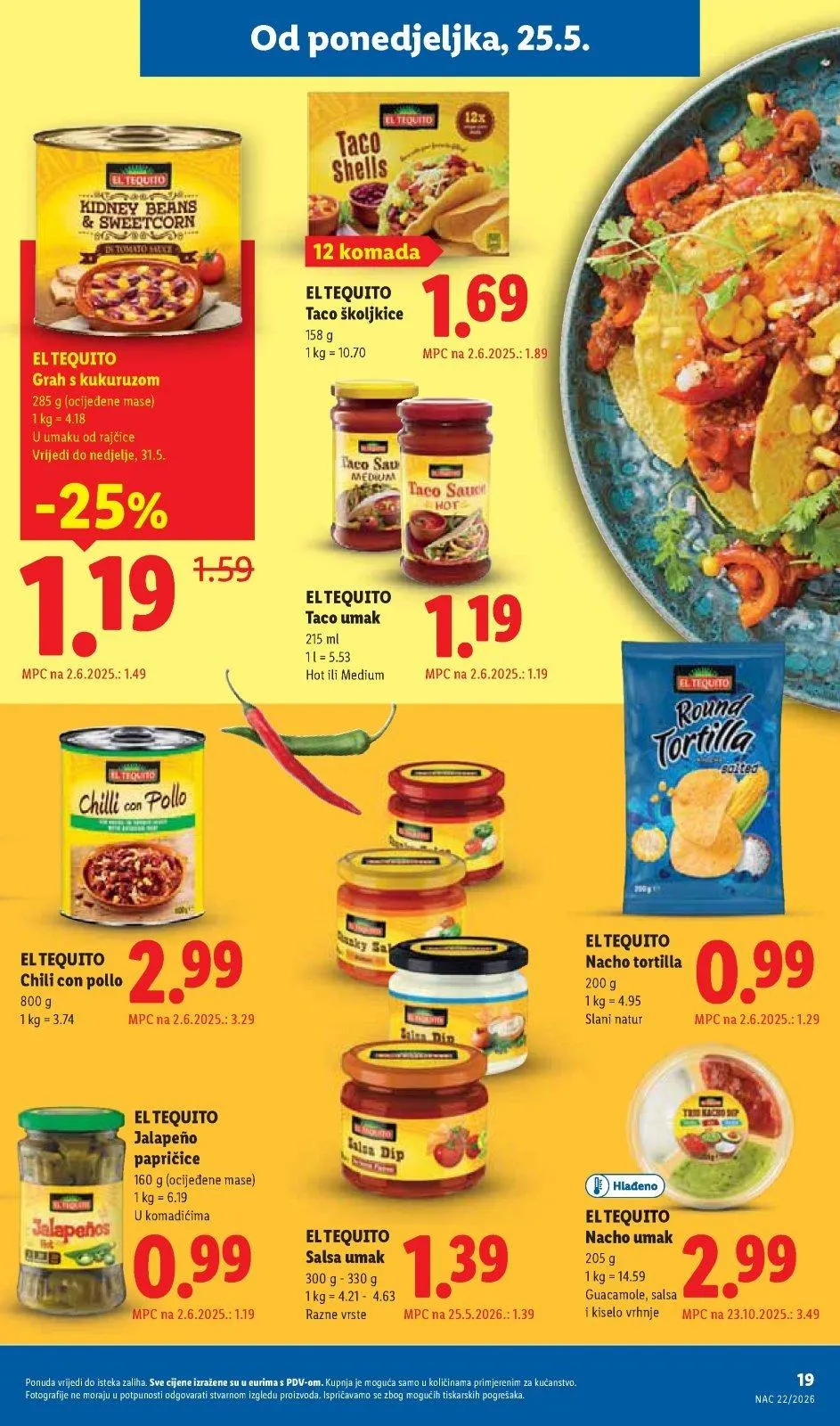 Katalog Lidl katalog do 31.05.2026 od 21. svibnja do 31. svibnja 2026. - Pregled Stranica 19