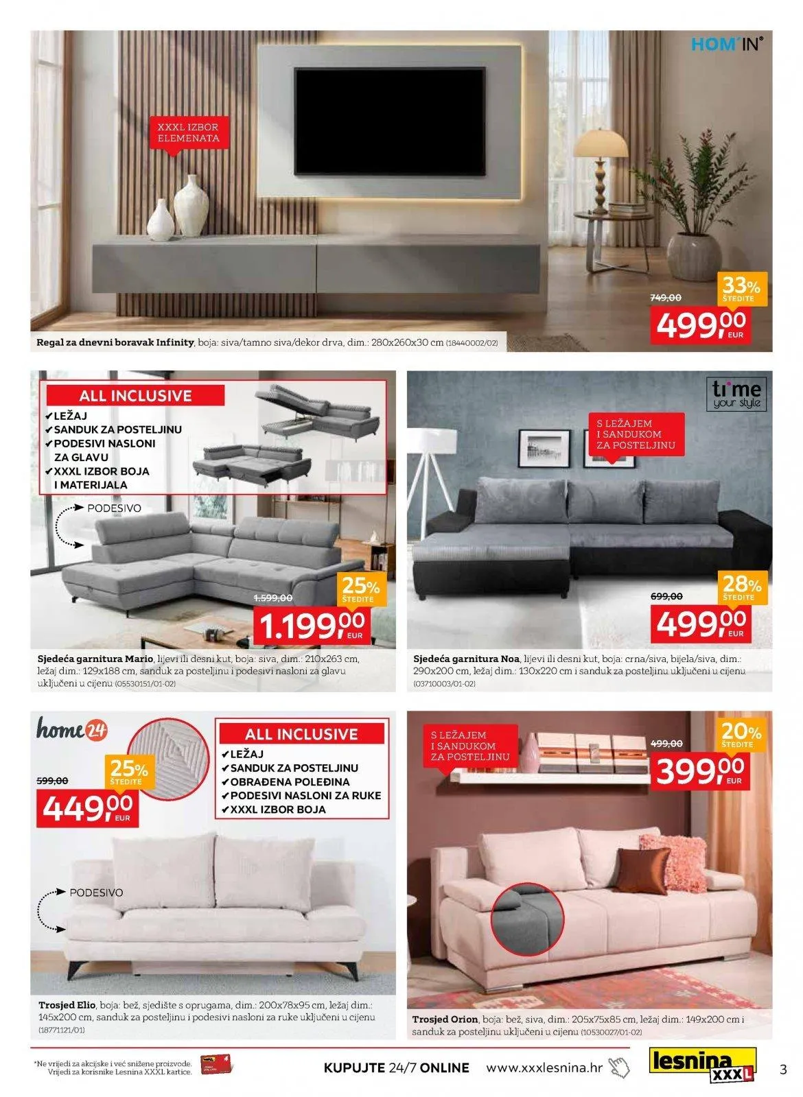 Katalog Lesnina katalog do 22.01.2026 od 15. siječnja do 22. siječnja 2026. - Pregled Stranica 3