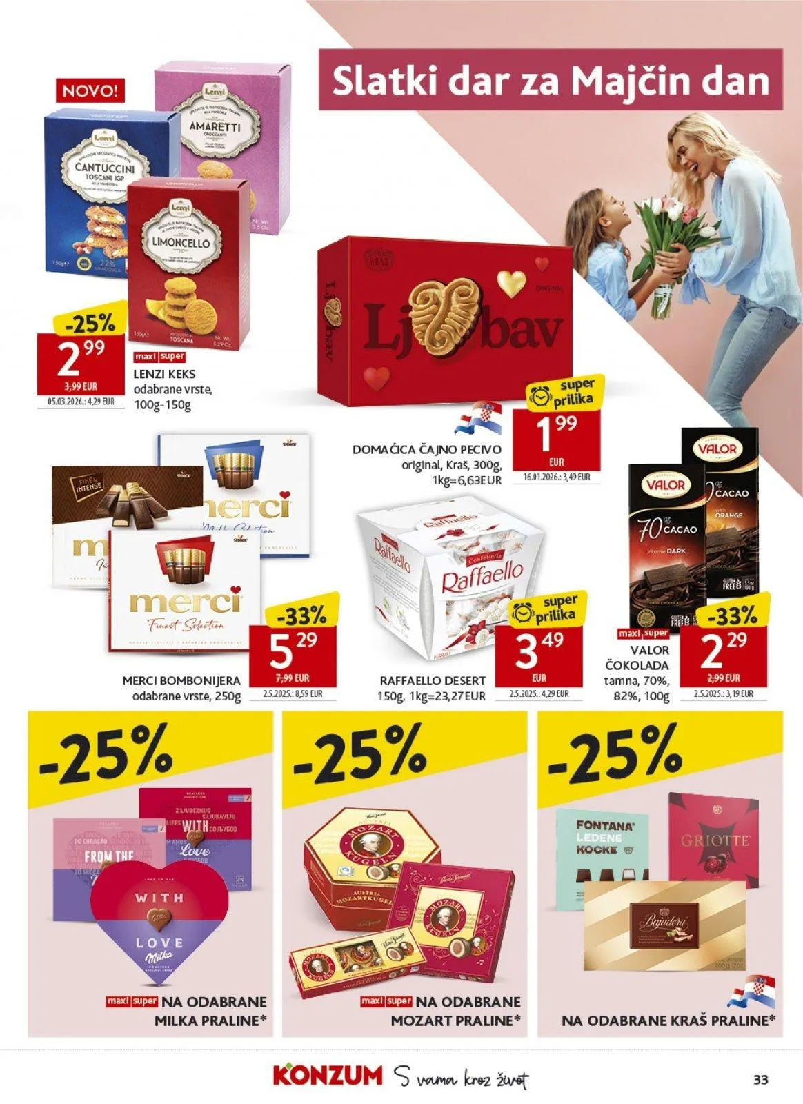 Katalog Konzum katalog do 12.05.2026 od 7. svibnja do 12. svibnja 2026. - Pregled Stranica 33