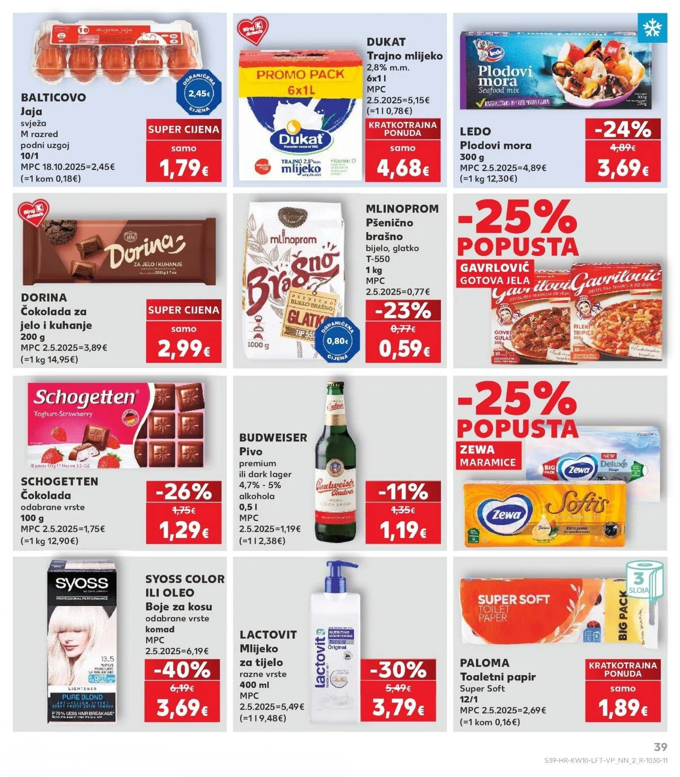 Katalog Kaufland katalog do 10.03.2026 od 5. ožujka do 10. ožujka 2026. - Pregled Stranica 39