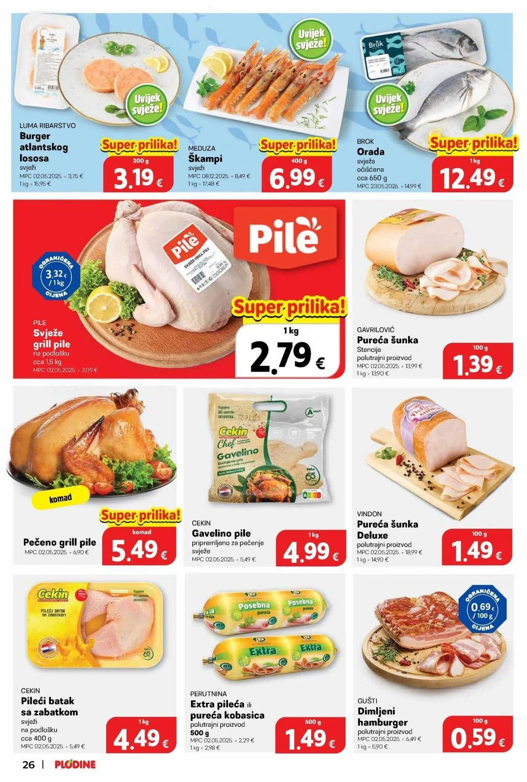 Katalog Plodine katalog do 23.06.2026 od 17. lipnja do 23. lipnja 2026. - Pregled Stranica 26