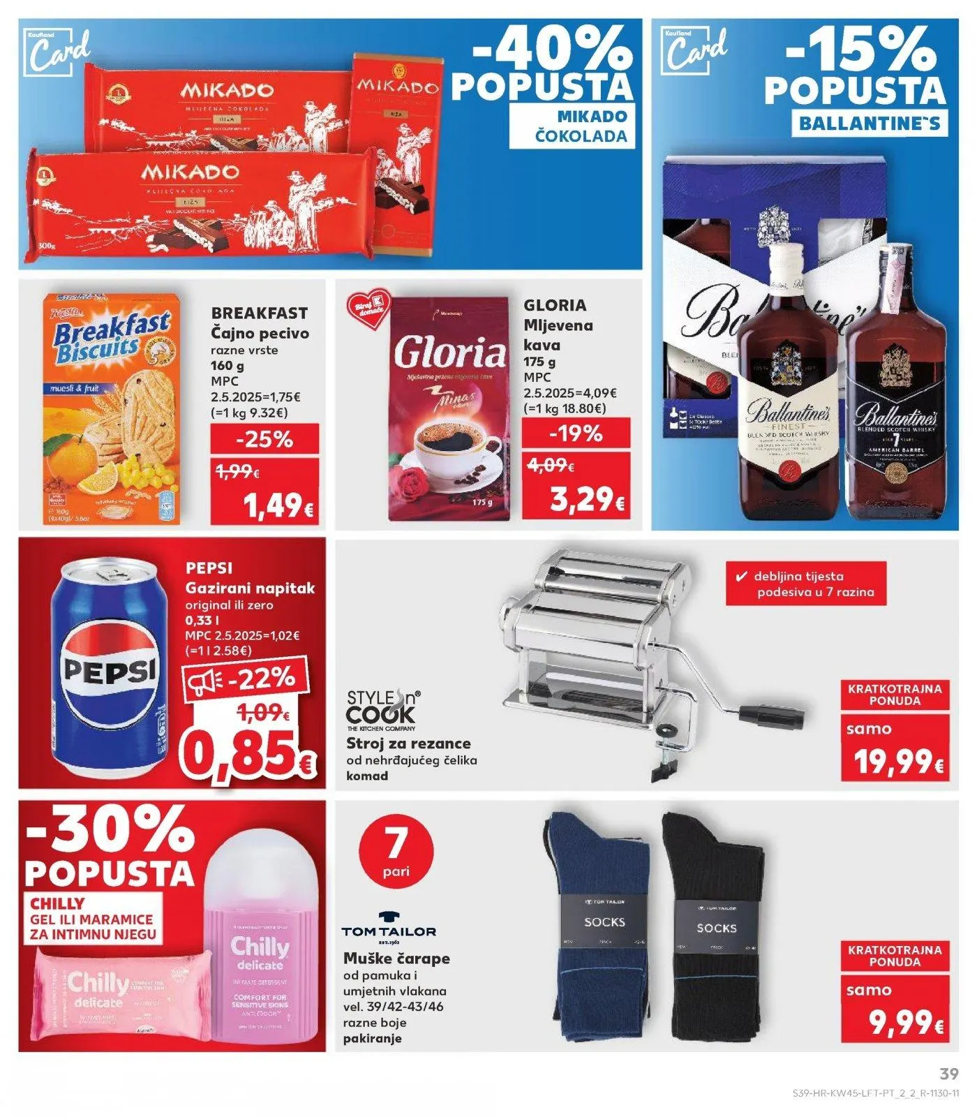 Katalog Kaufland katalog do 11.11.2025 od 5. studenoga do 11. studenoga 2025. - Pregled Stranica 39