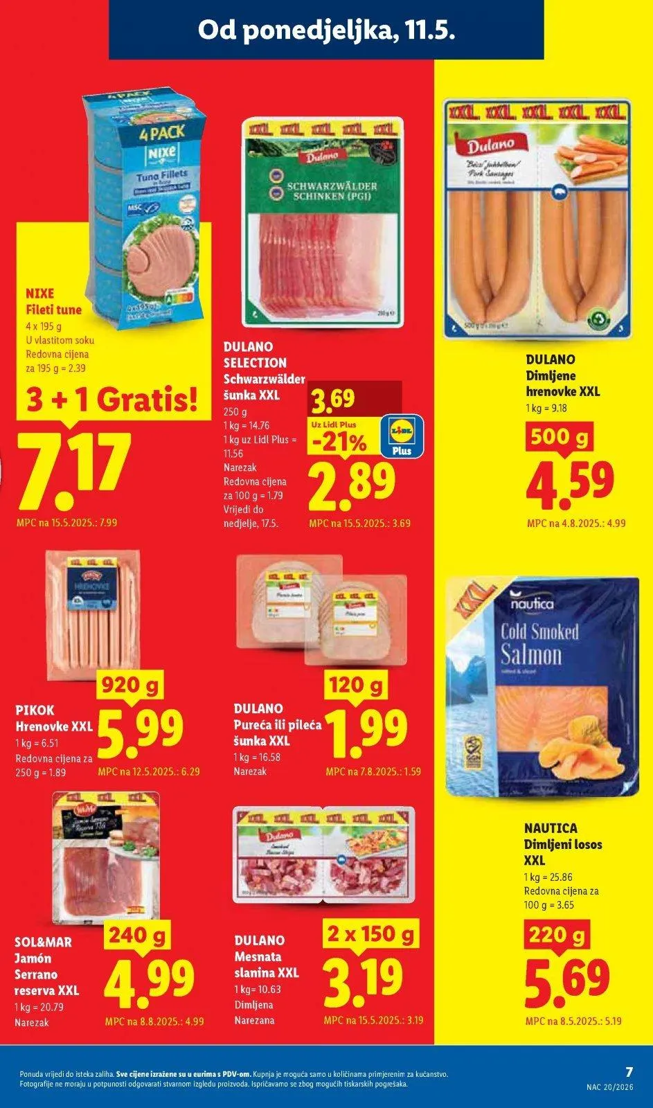 Katalog Lidl katalog do 17.05.2026 od 7. svibnja do 17. svibnja 2026. - Pregled Stranica 7