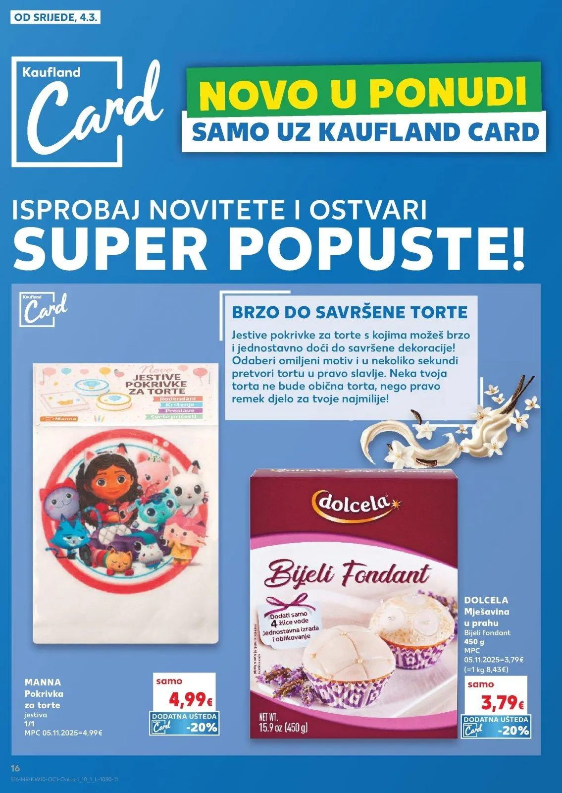 Katalog Kaufland katalog do 10.03.2026 od 5. ožujka do 10. ožujka 2026. - Pregled Stranica 16