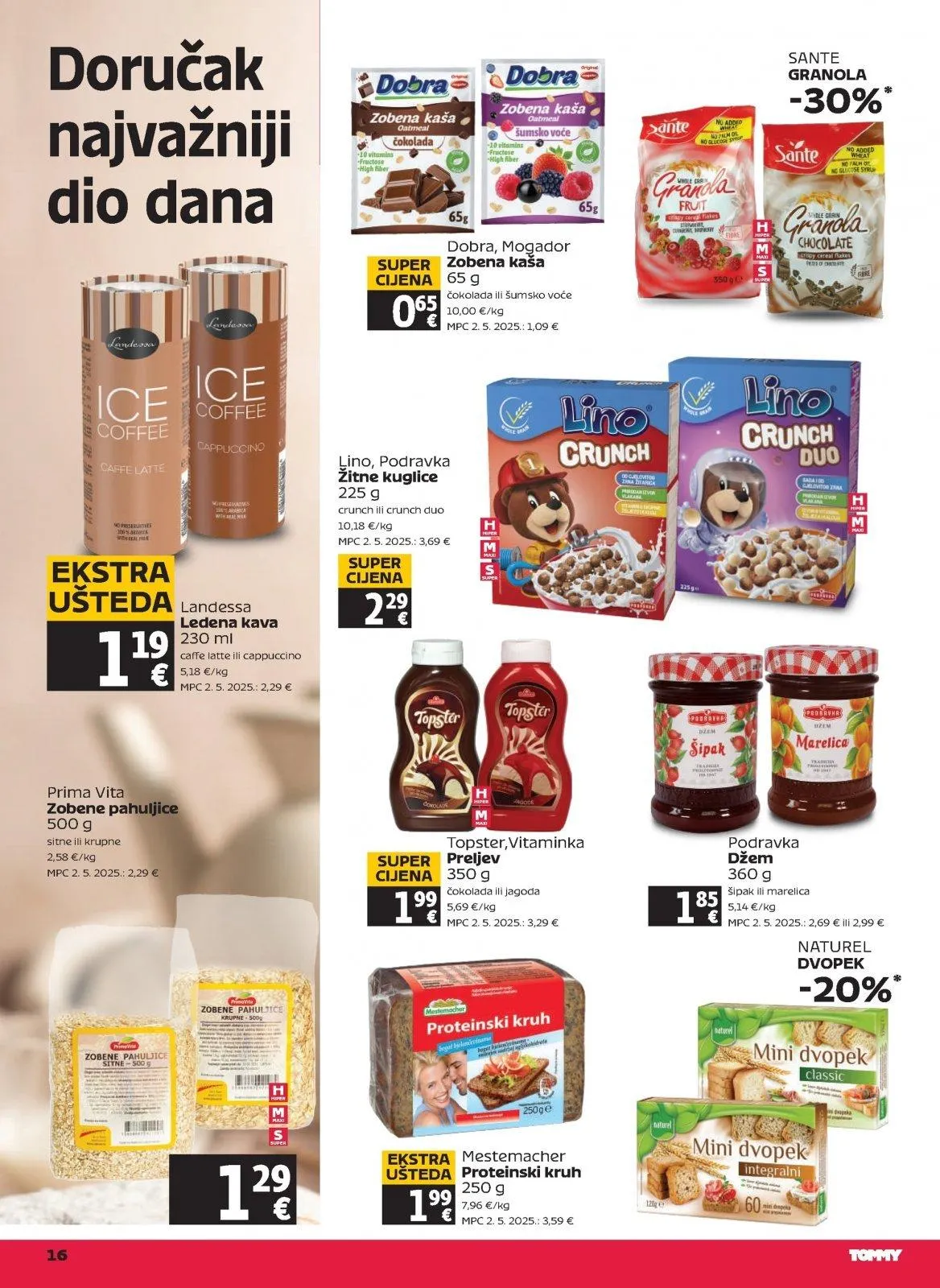 Katalog Tommy katalog do 01.04.2026 od 26. ožujka do 1. travnja 2026. - Pregled Stranica 16