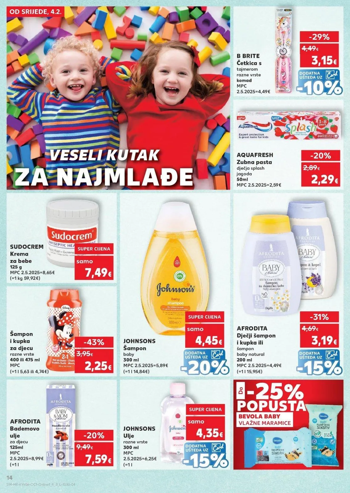 Katalog Kaufland katalog do 10.02.2026 od 4. veljače do 10. veljače 2026. - Pregled Stranica 14