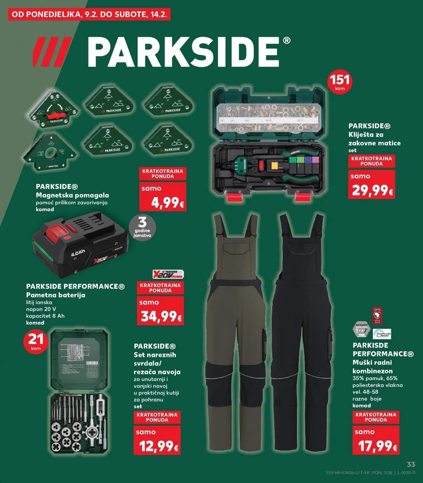 Katalog Kaufland katalog do 10.02.2026 od 4. veljače do 10. veljače 2026. - Pregled Stranica 33