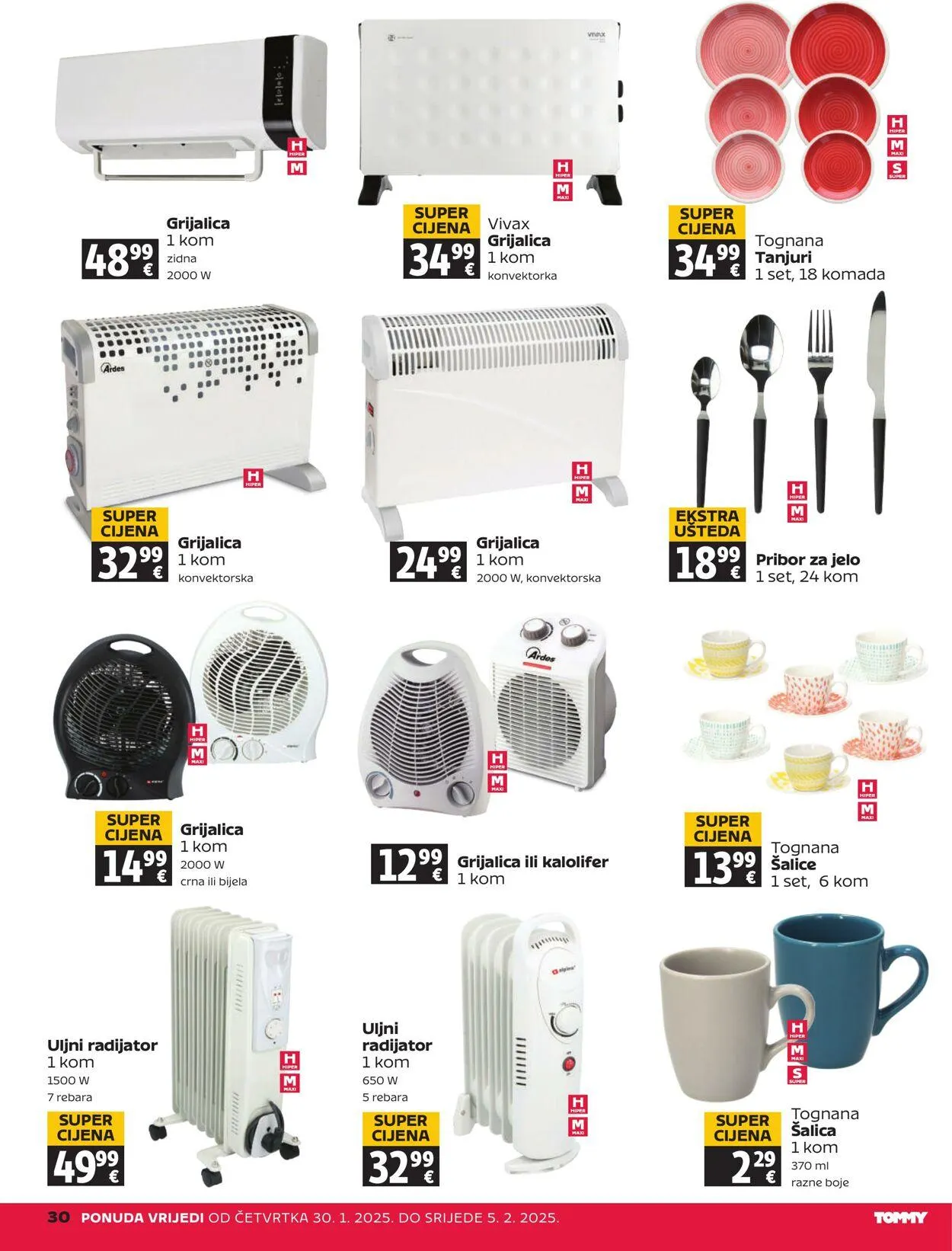 Katalog Tommy od 30. siječnja do 30. studenoga 2025. - Pregled Stranica 30