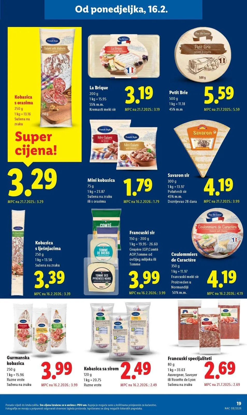 Katalog Lidl katalog do 21.02.2026 od 12. veljače do 21. veljače 2026. - Pregled Stranica 19
