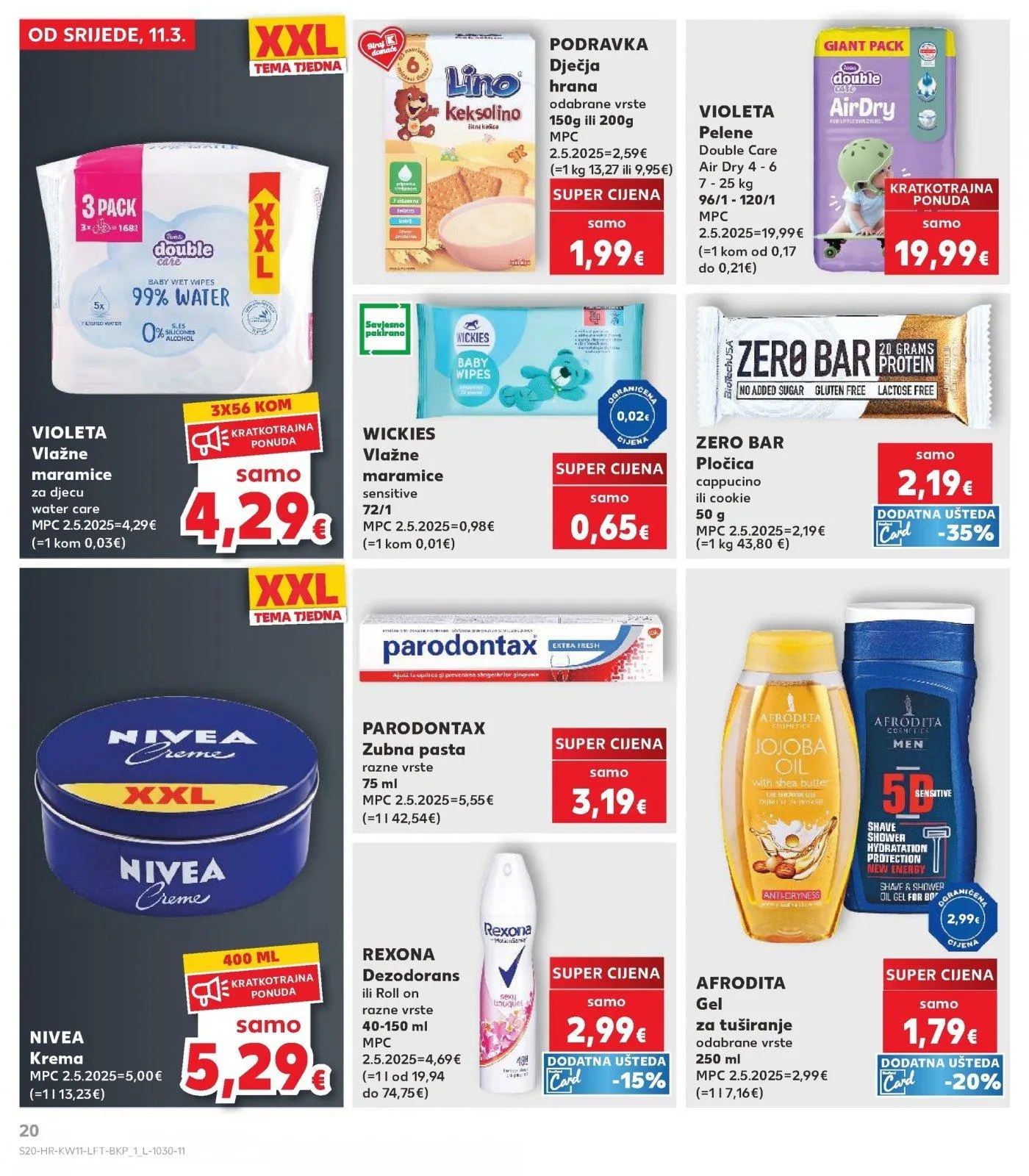 Katalog Kaufland katalog do 17.03.2026 od 11. ožujka do 17. ožujka 2026. - Pregled Stranica 20