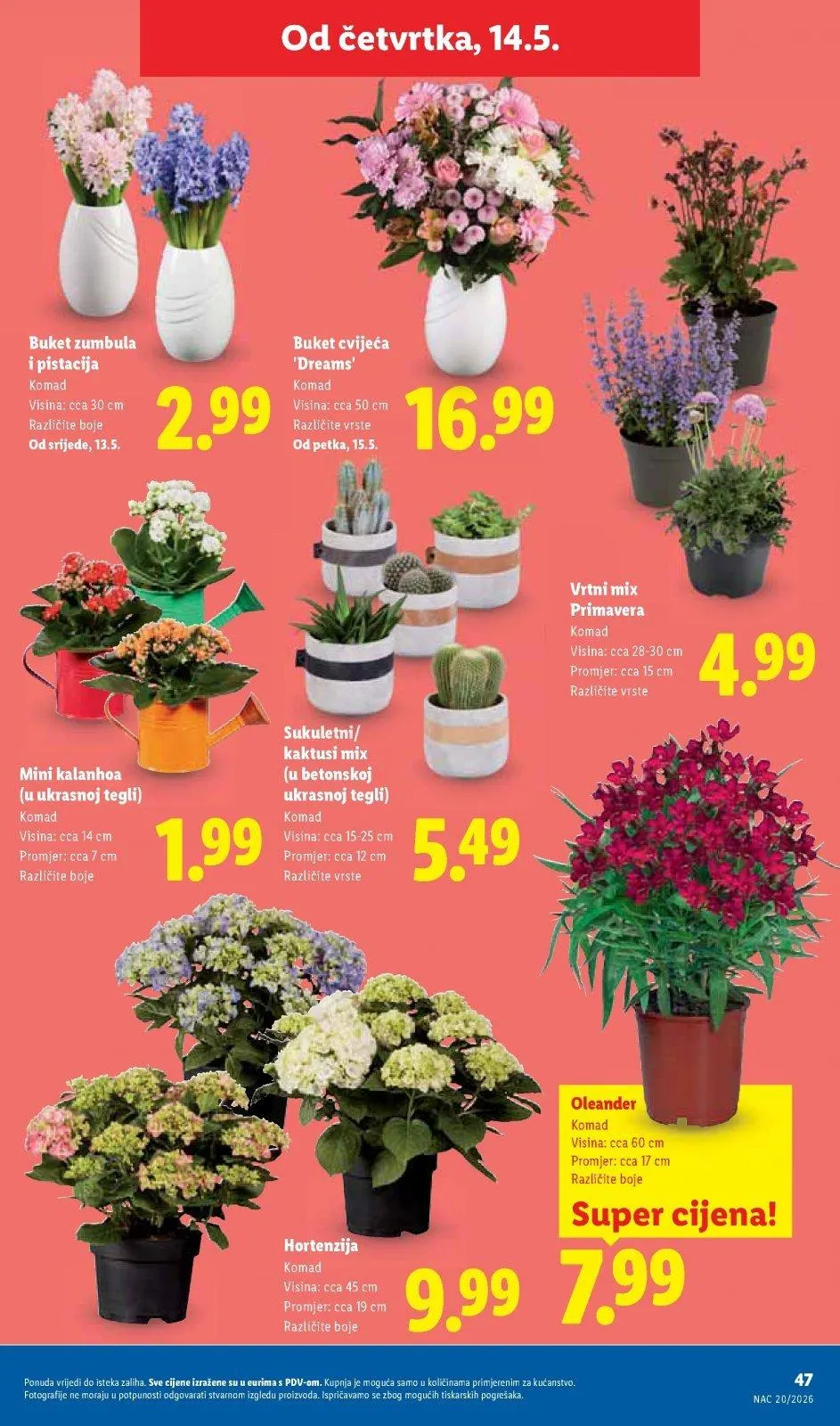 Katalog Lidl katalog do 17.05.2026 od 7. svibnja do 17. svibnja 2026. - Pregled Stranica 47