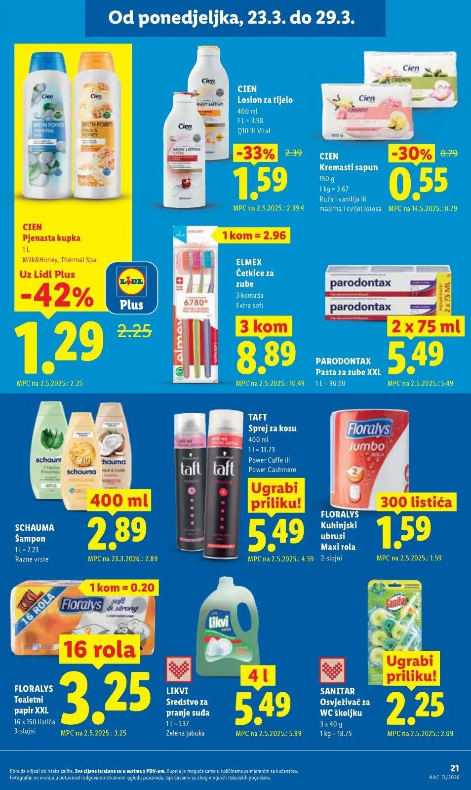 Katalog Lidl katalog do 29.03.2026 od 19. ožujka do 29. ožujka 2026. - Pregled Stranica 21