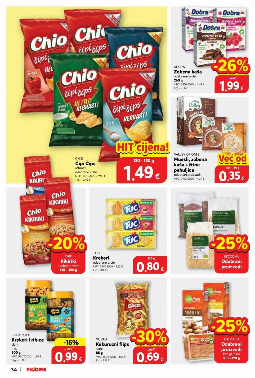 Katalog Plodine katalog do 19.05.2026 od 13. svibnja do 19. svibnja 2026. - Pregled Stranica 34