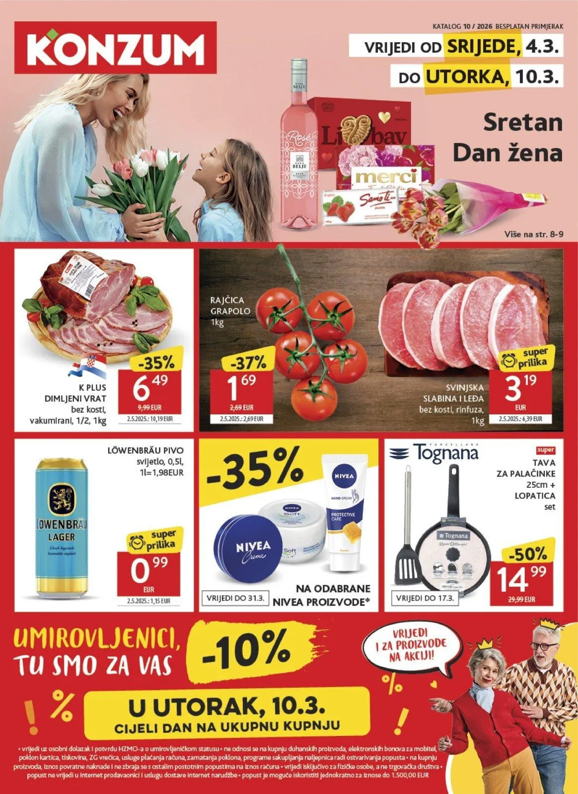 Katalog Konzum katalog do 10.03.2026 od 5. ožujka do 10. ožujka 2026. - Pregled Stranica 1