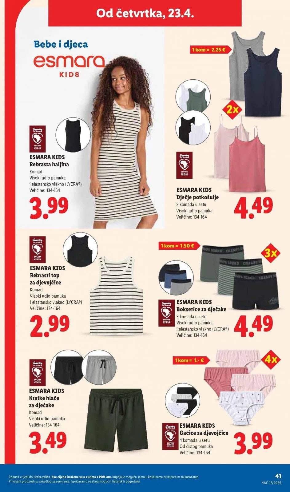Katalog Lidl katalog do 26.04.2026 od 16. travnja do 26. travnja 2026. - Pregled Stranica 41