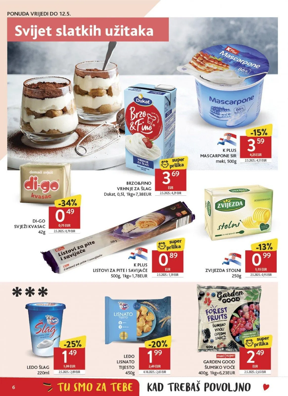 Katalog Konzum katalog do 12.05.2026 od 7. svibnja do 12. svibnja 2026. - Pregled Stranica 6