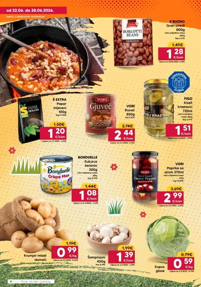 Katalog Pivac katalog do 28.06.2026 od 22. lipnja do 28. lipnja 2026. - Pregled Stranica 6