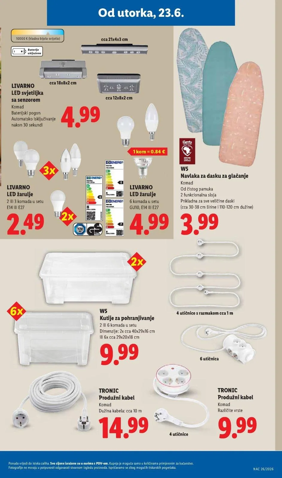 Katalog Lidl katalog do 28.06.2026 od 18. lipnja do 28. lipnja 2026. - Pregled Stranica 29