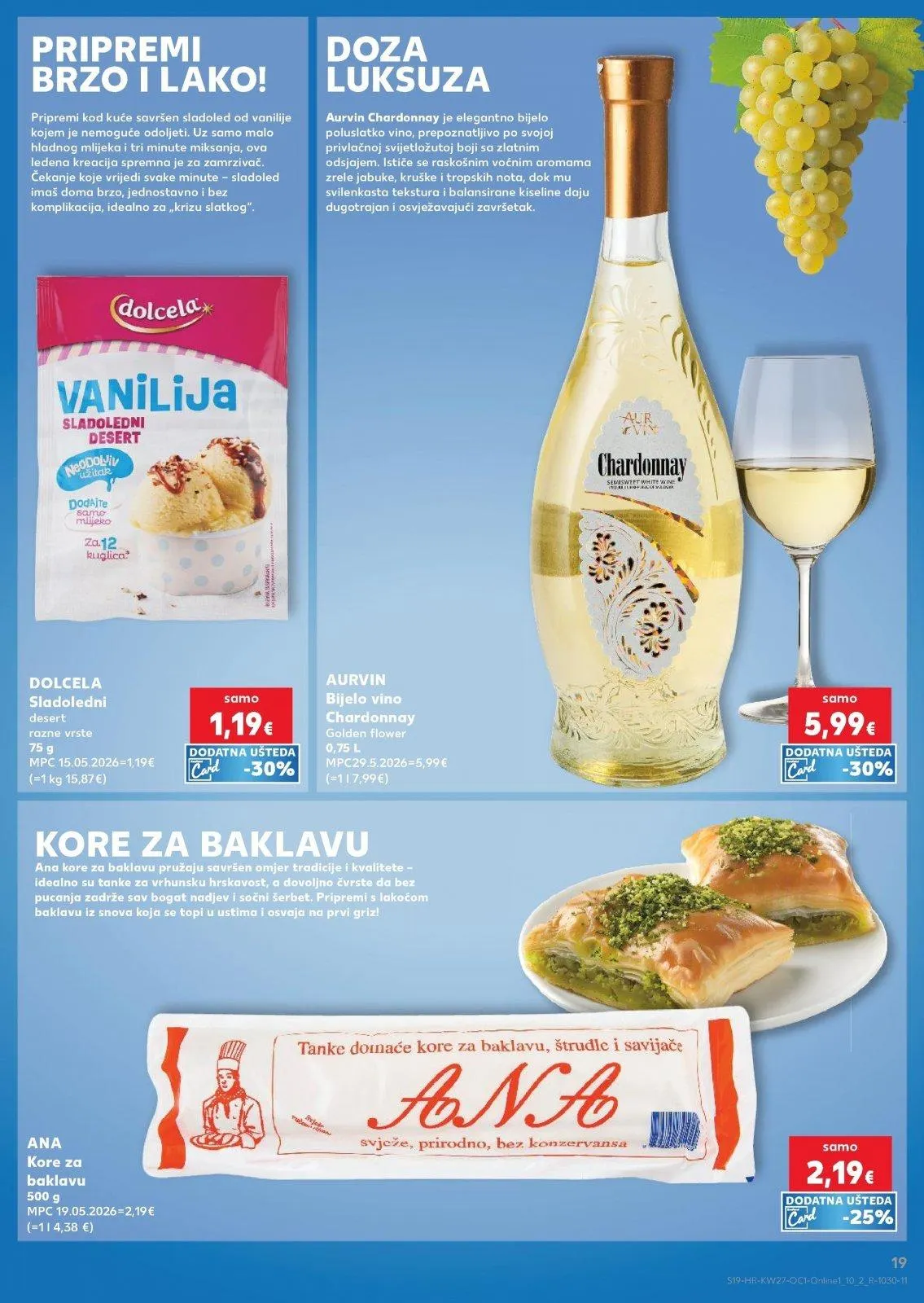 Katalog Kaufland katalog do 07.07.2026 od 1. srpnja do 7. srpnja 2026. - Pregled Stranica 19