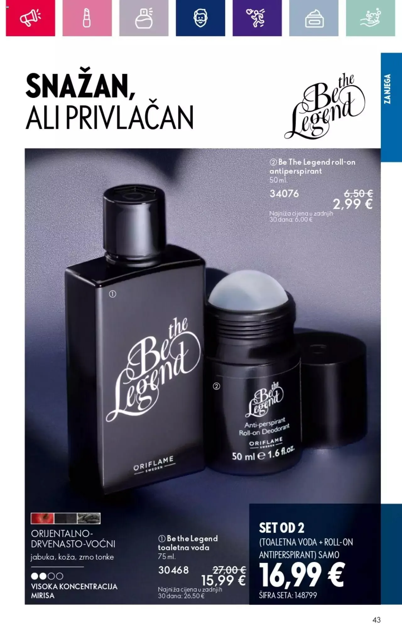 Katalog Katalog Oriflame 2/2024 od 17. siječnja do 14. veljače 2024. - Pregled Stranica 43