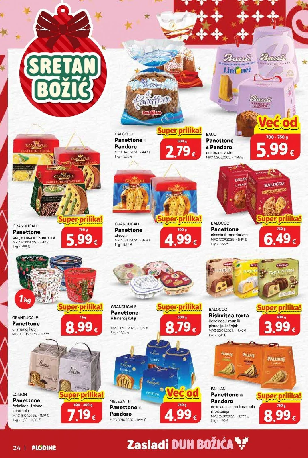 Katalog Plodine katalog do 24.12.2025 od 17. prosinca do 24. prosinca 2025. - Pregled Stranica 24