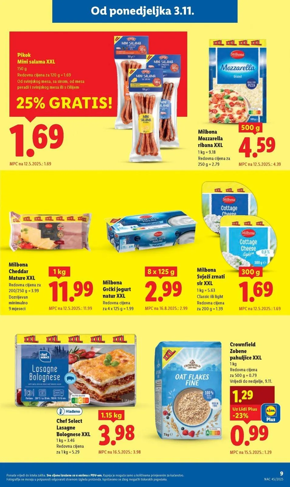 Katalog Lidl katalog do 09.11.2025 od 30. listopada do 9. studenoga 2025. - Pregled Stranica 9
